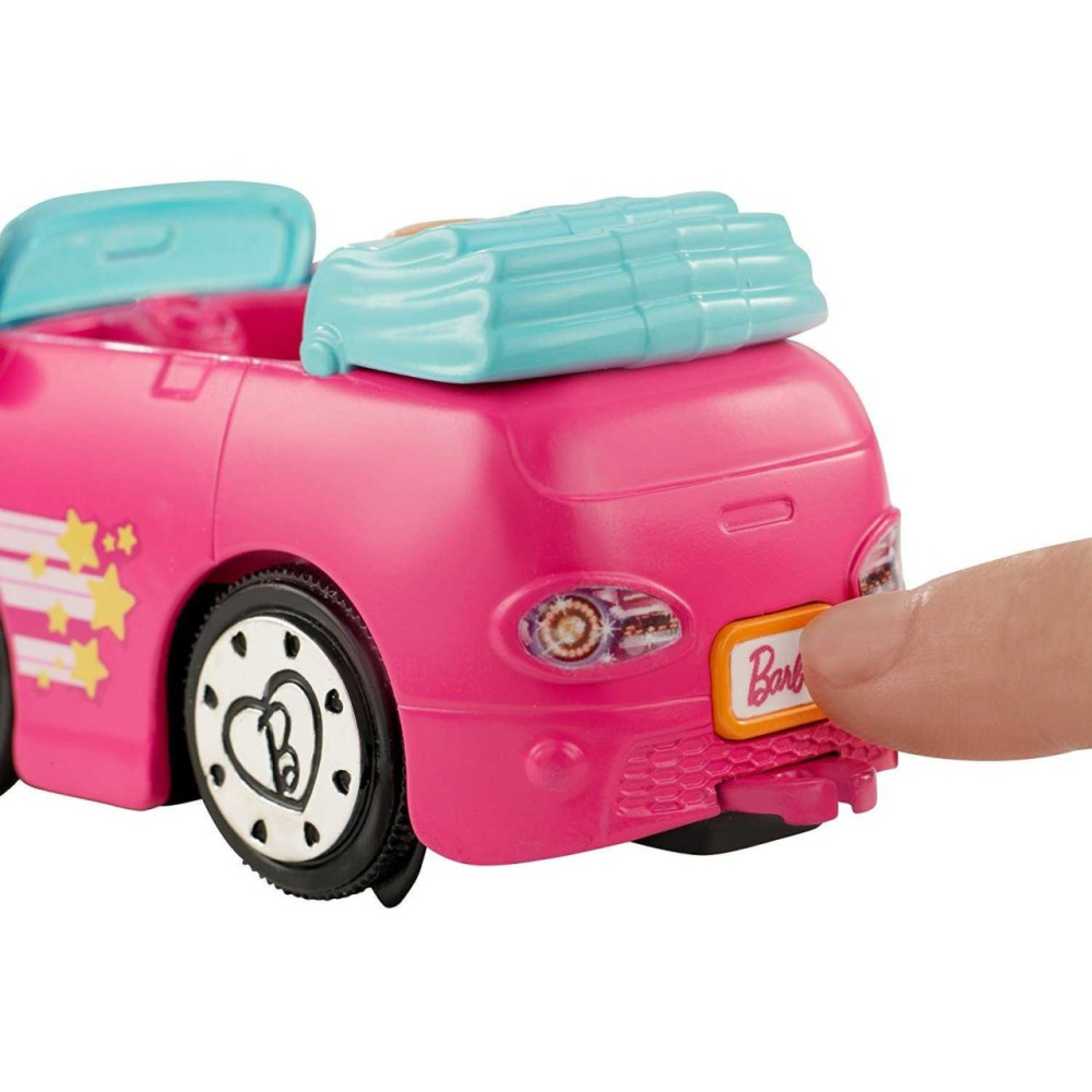 Кукла Barbie On the Go с транспортом (Барби FHV76)