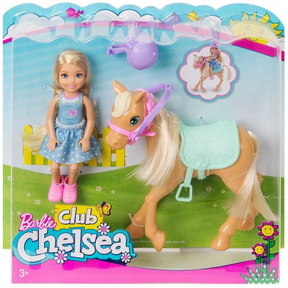 Кукольный набор Barbie Челси и пони (DYL42)