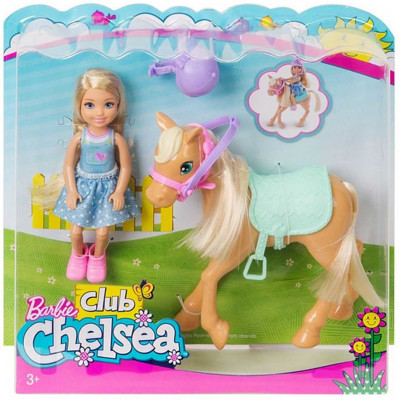 Кукольный набор Barbie Челси и пони (DYL42)