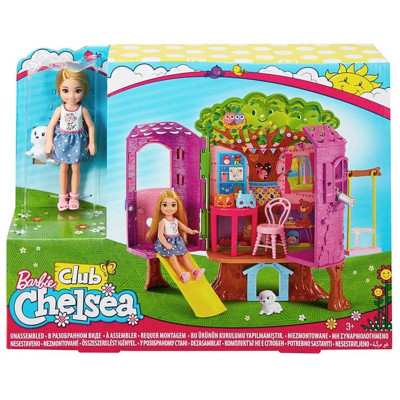 Кукольный набор Barbie Дом на дереве Челси (FPF83)