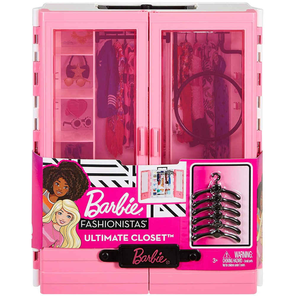 Кукольный набор Barbie Розовый шкаф (Барби GBK11) Кукольный набор Barbie Розовый шкаф (Барби GBK11)