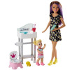 Кукольный набор Barbie Забота за детьми (FHY97)