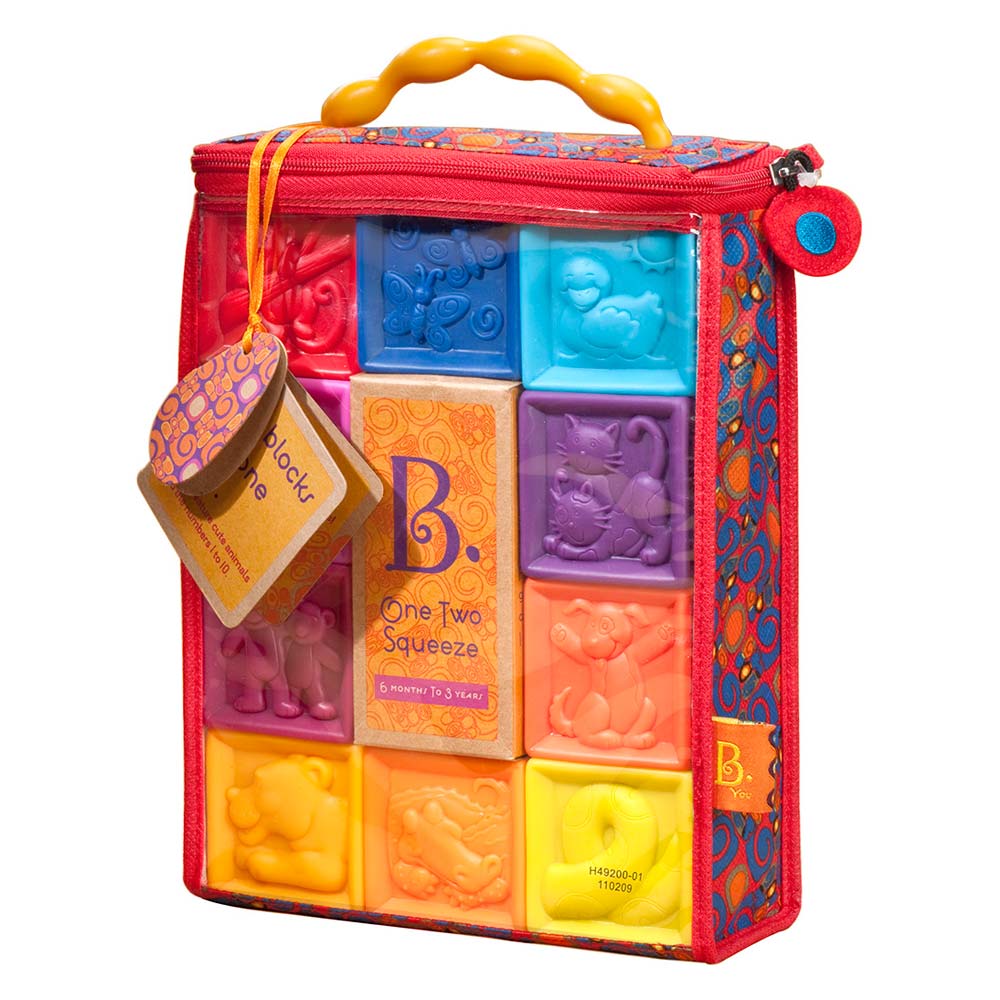 Розвиваючі силіконові кубики Battat Порахуй-но! (BX1002Z)