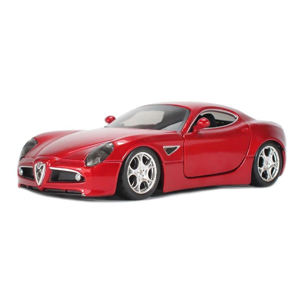 Автомодель Bburago Alfa 8C Competizione (2007) красный (18-43004)