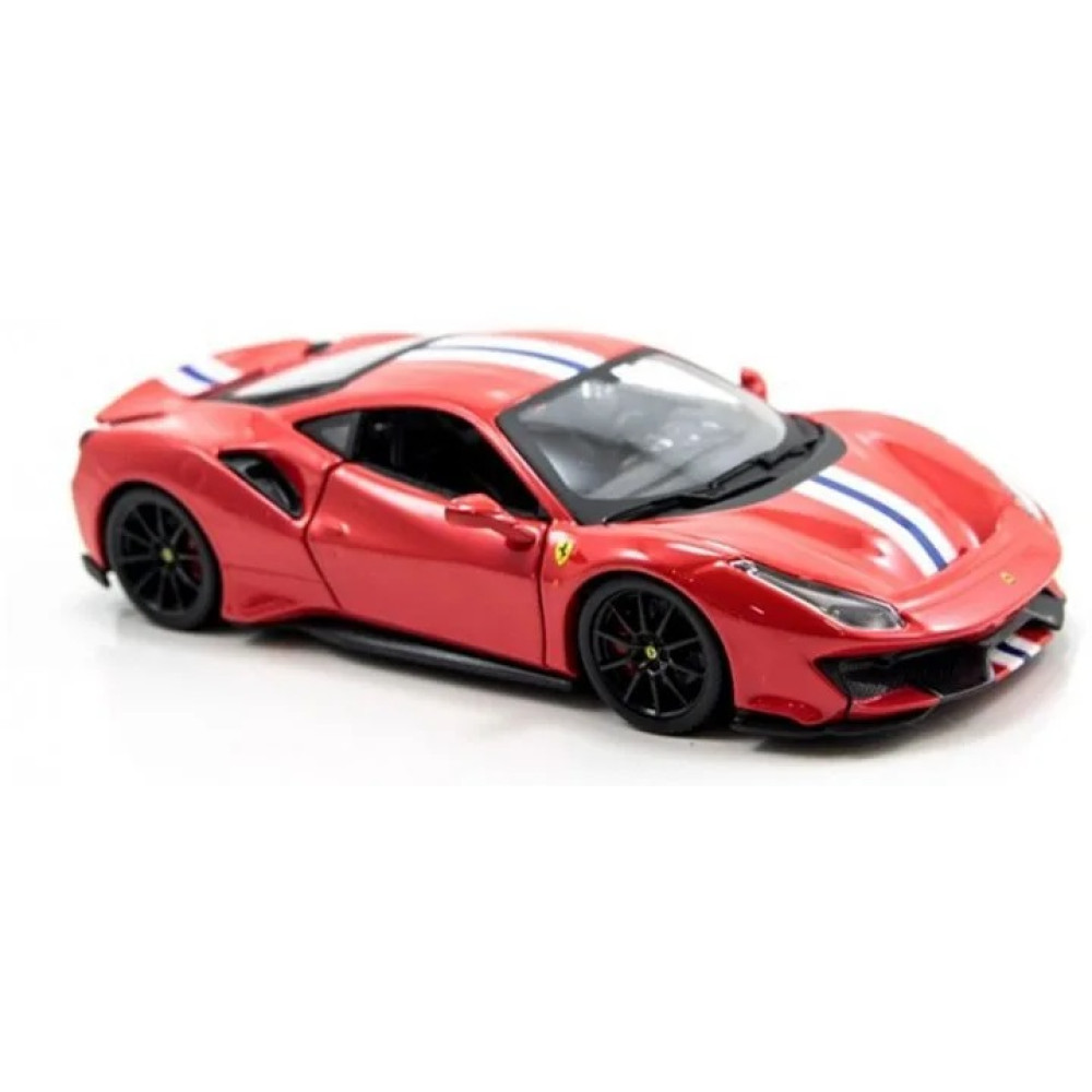 Автомодель Bburago Ferrari 488 Pista красный (18-26026)