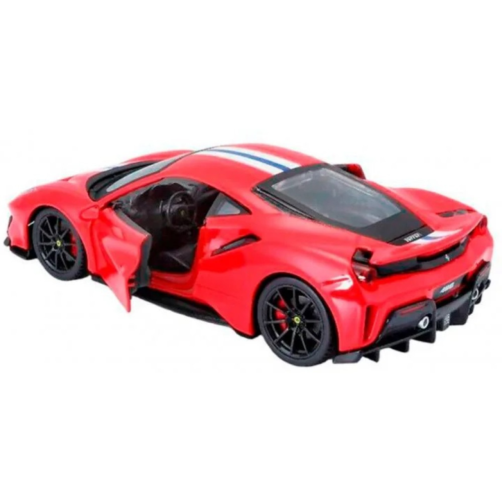 Автомодель Bburago Ferrari 488 Pista красный (18-26026)