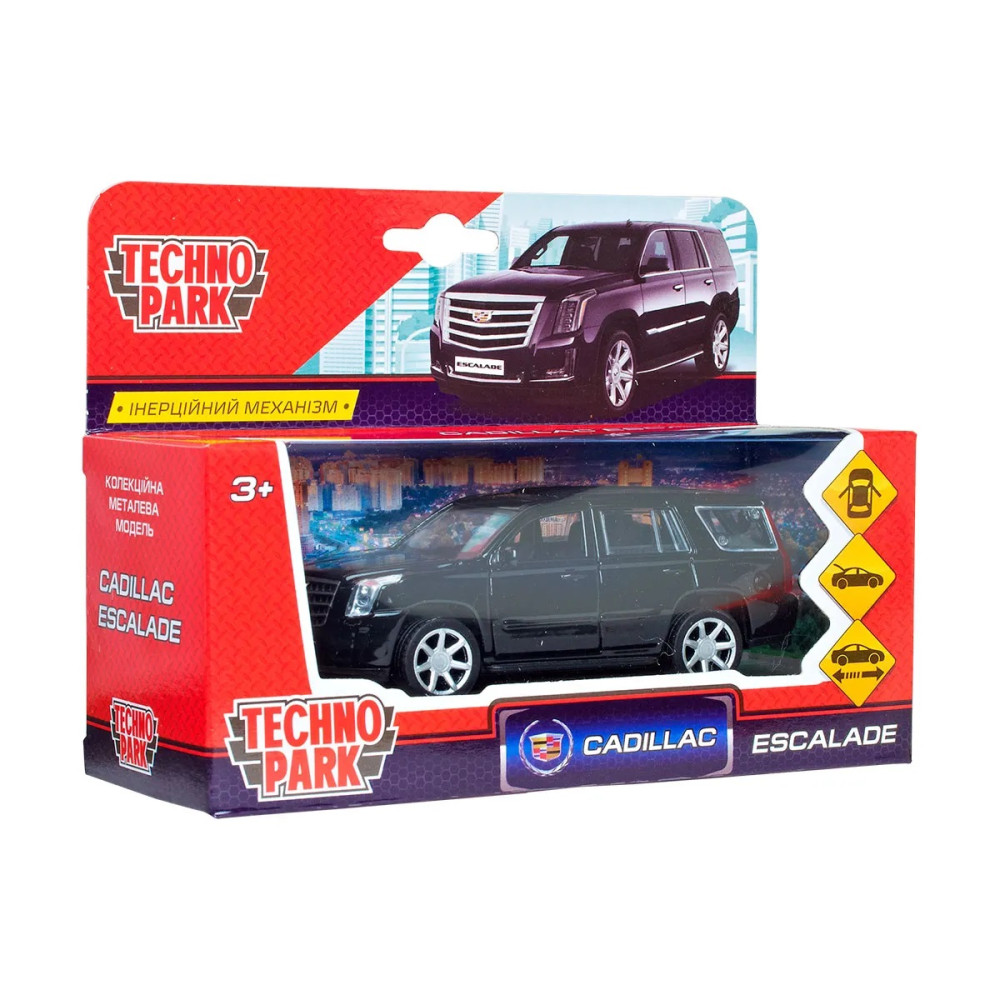 Автомодель Technopark Cadillac Escalade черный (ESCALADE-BK)