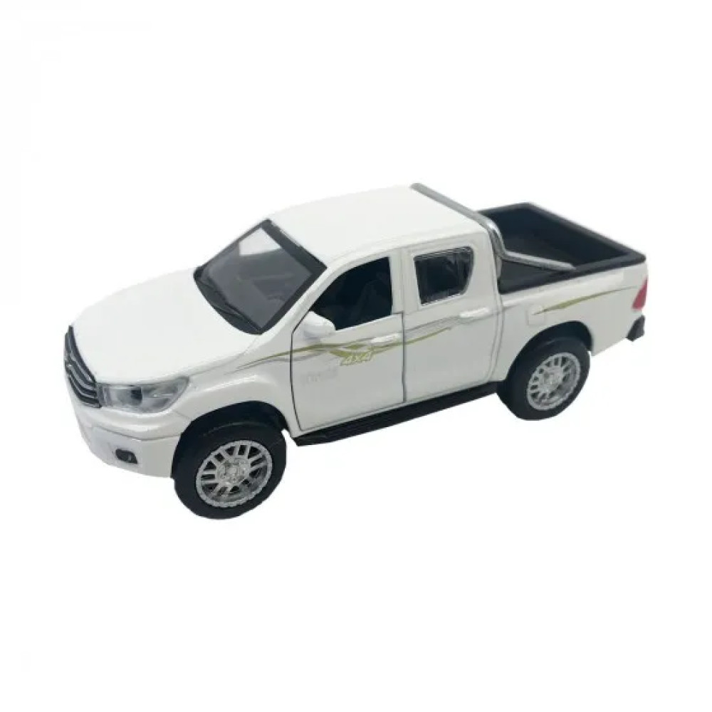 Автомодель Technopark Toyota Hilux белый (FY6118-WT)