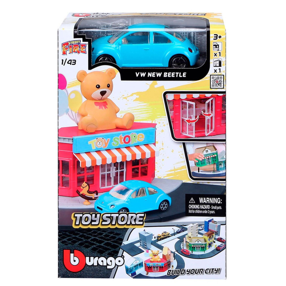 Игровой набор Bburago City Магазин игрушек (18-31510) Игровой набор Bburago City Магазин игрушек (18-31510)