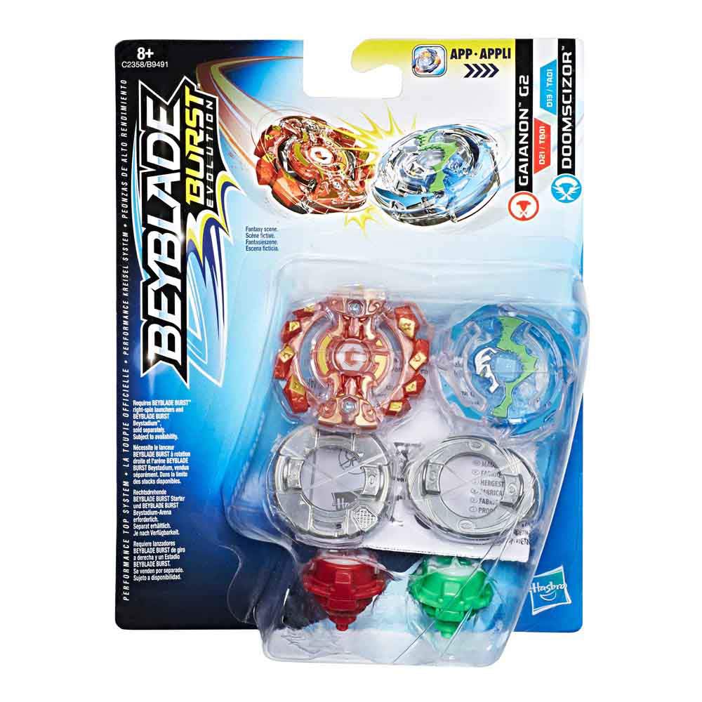 Игра Beyblade Волчок Gaianon G2 Doomscizor 2 шт. (C2358) Игра Beyblade Волчок Gaianon G2 Doomscizor 2 шт. (C2358)