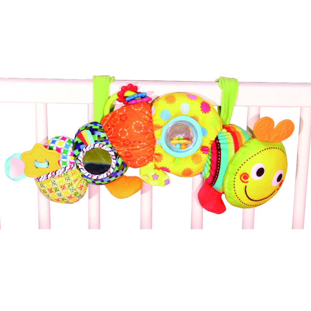 Іграшка-підвіска Biba Toys Весела гусеничка (GD156)