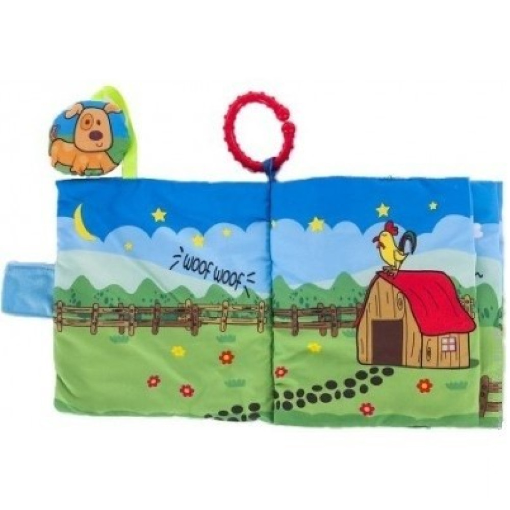 Мягкая развивающая книжка-бампер Biba Toys (BB202)
