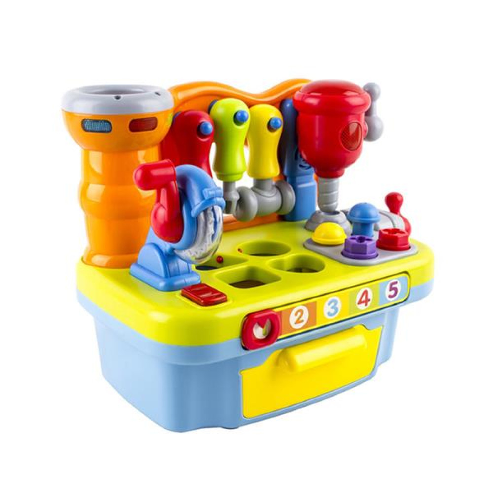 Игрушка музыкальная Hola Toys Стол с инструментами (907)