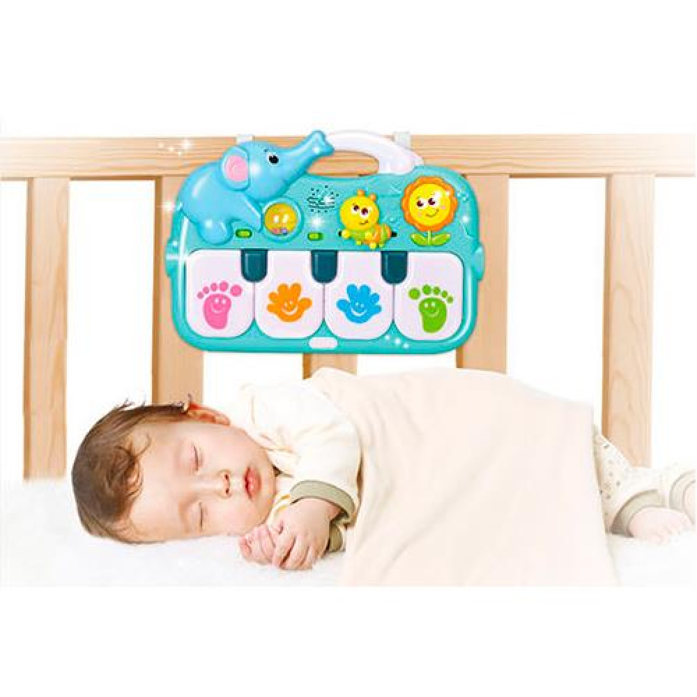 Развивающий коврик с музыкальной панелью Hola Toys Поляна сказок (1102)