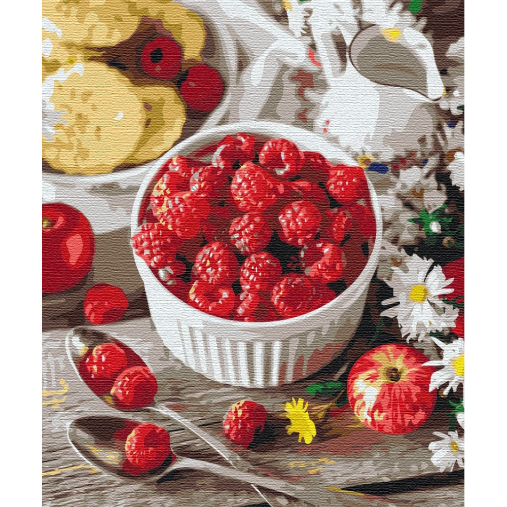 Картина за номерами Brushme Малиновий перекус 40х50 (BS30913)