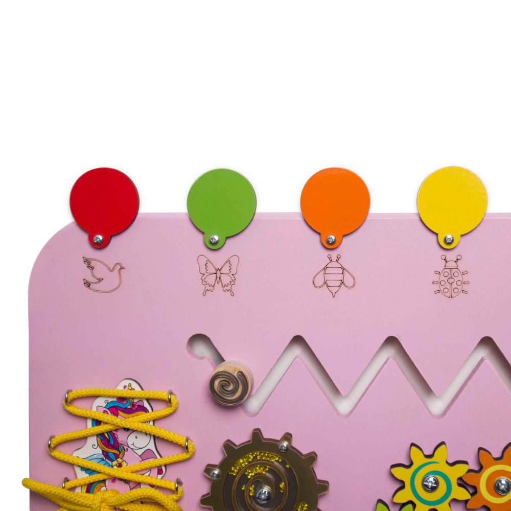 Бизиборд Kidsori Единорожки 40х30 см (KR-19-310)
