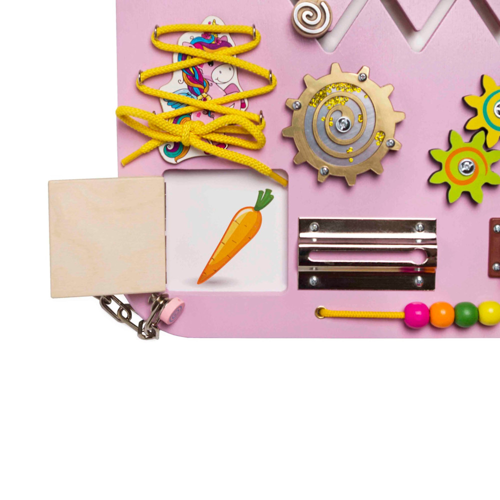 Бизиборд Kidsori Единорожки 40х30 см (KR-19-310)