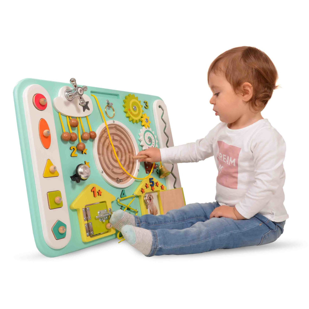 Бизиборд Kidsori Звездная волна 60х40 см (KR-18-308) Бизиборд Kidsori Звездная волна 60х40 см (KR-18-308)