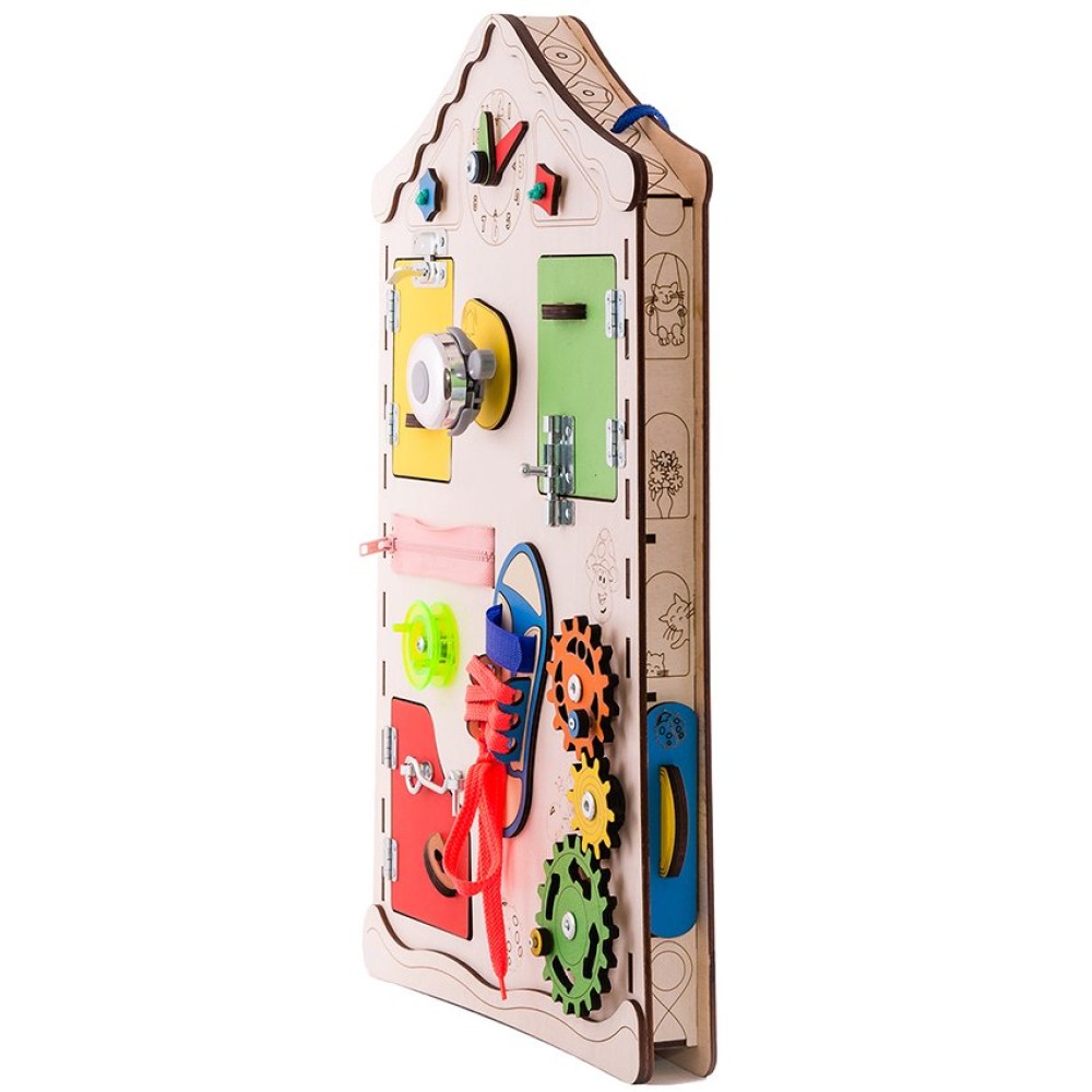 Развивающая доска-дом GoodPlay (D008)