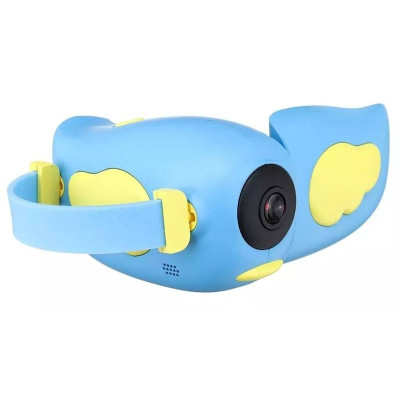 Детская видеокамера Children's fun Camera голубой попугай Детская видеокамера Children's fun Camera голубой попугай