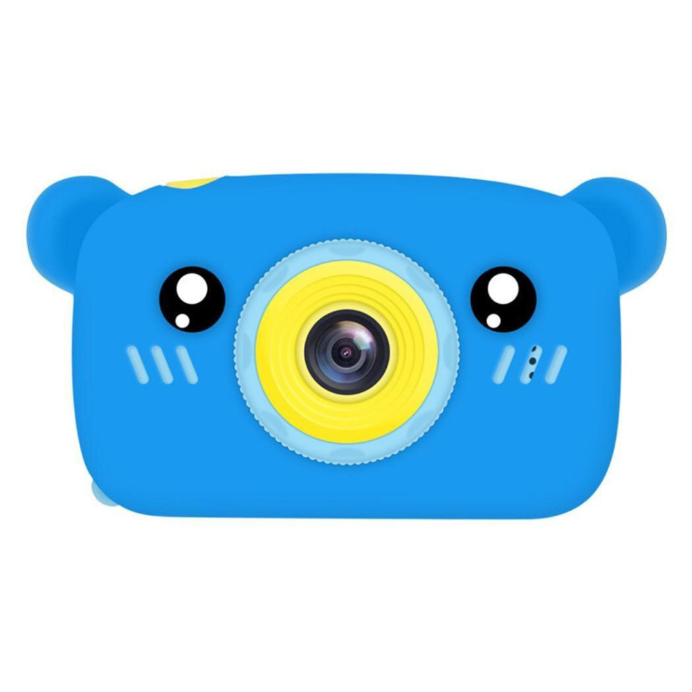 Детский цифровой фотоаппарат Smart Kids Cam TOY 9 PLUS Bear Blue