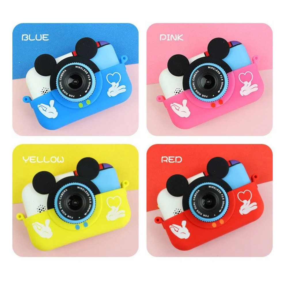 Детский цифровой фотоаппарат Smart Kids Cam TOY 9 PLUS Mouse Blue