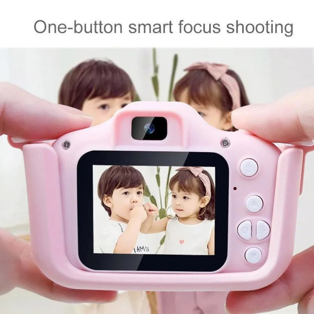 Детский цифровой фотоаппарат Smart Kids Cam TOY 9 PLUS Monster Pink