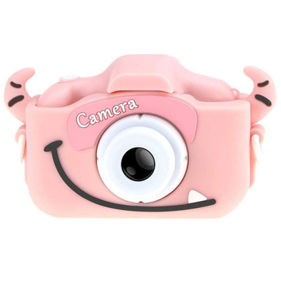 Детский цифровой фотоаппарат Smart Kids Cam TOY 9 PLUS Monster Pink