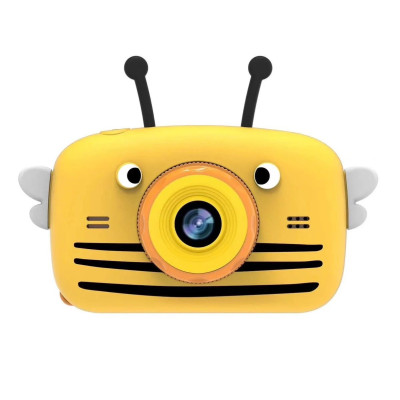 Детский цифровой фотоаппарат Smart Kids Cam TOY 9 PLUS Funny Bee Yellow