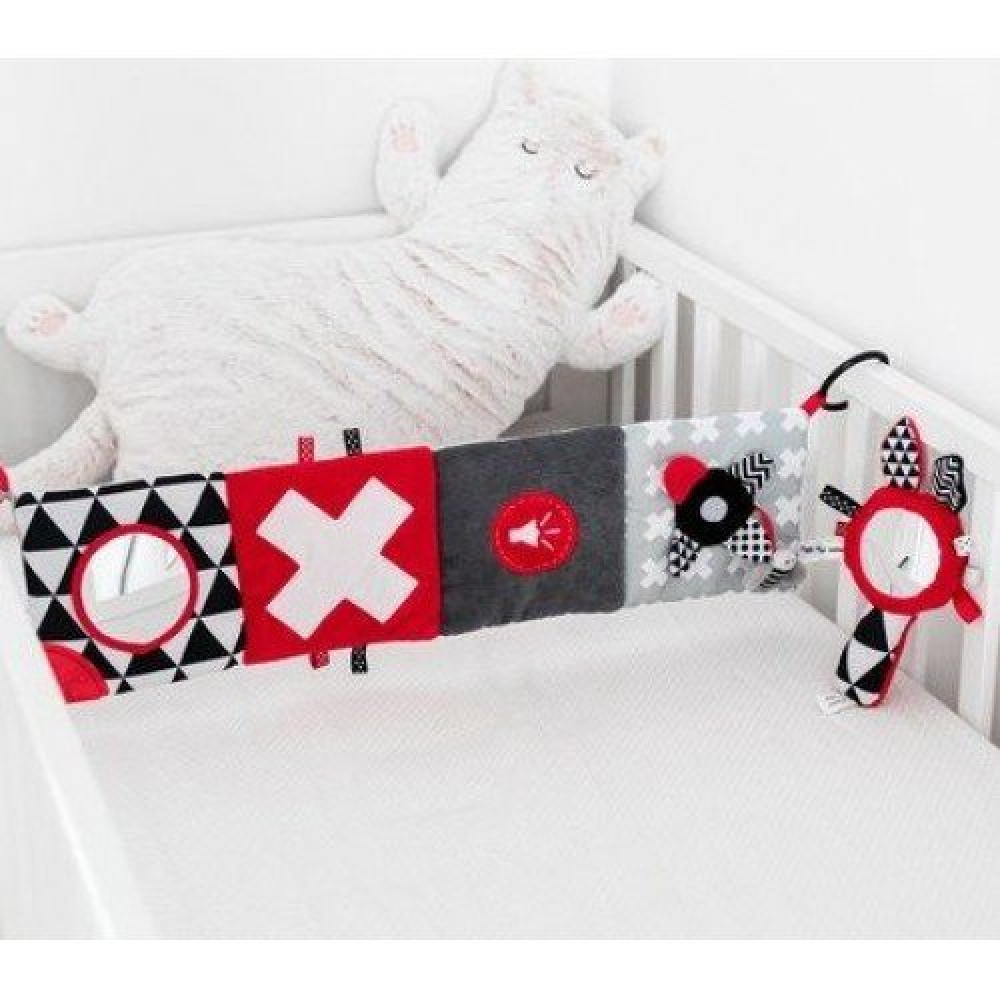 Развивающая мягкая игрушка-книжечка Canpol babies Sensory Toys (68/081) Развивающая мягкая игрушка-книжечка Canpol babies Sensory Toys (68/081)