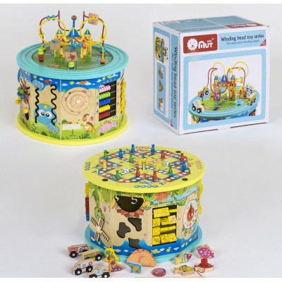 Детская деревянная игрушка Mut Логический центр (C 39190)