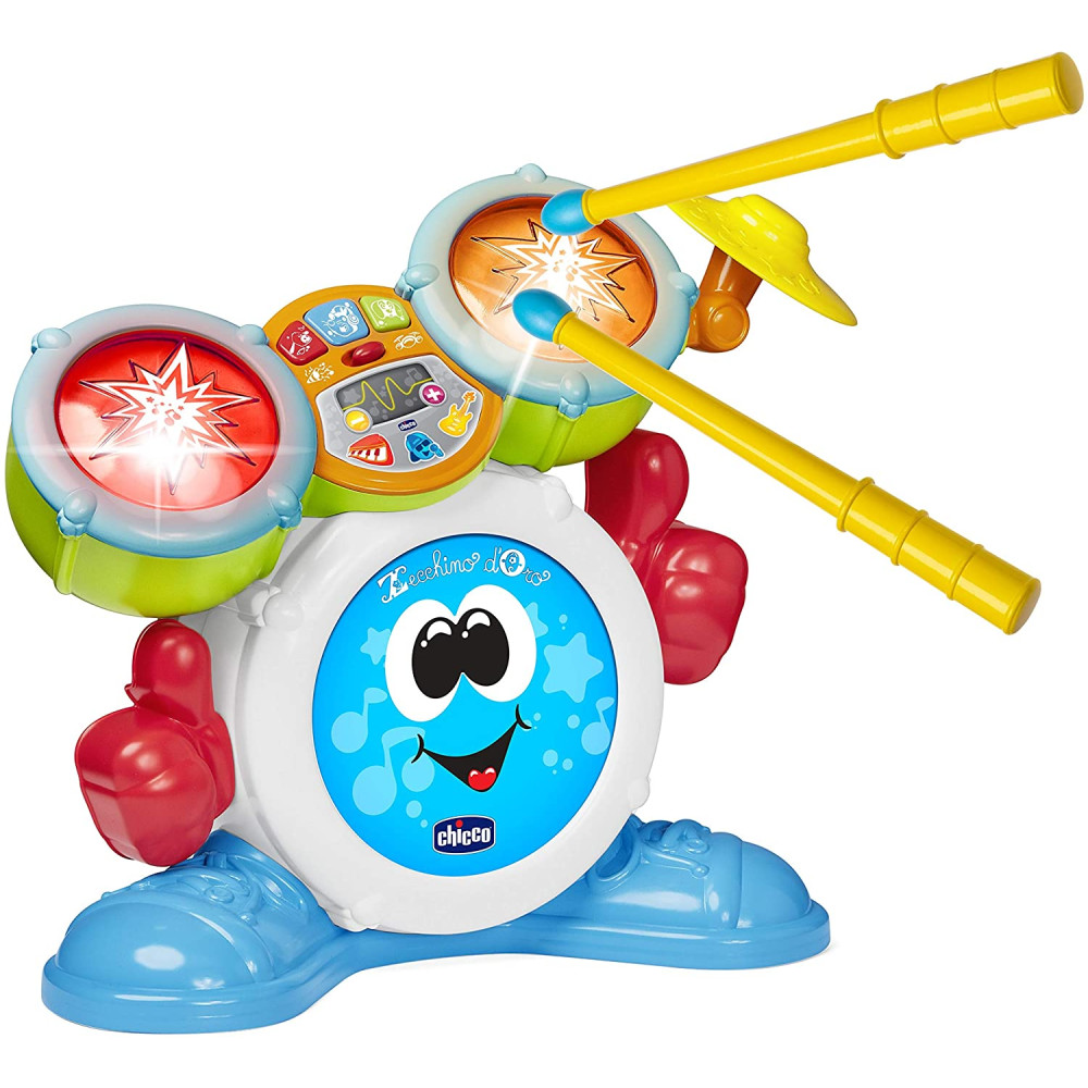 Игрушка музыкальная Chicco Rock Band Drum (09820.10) Игрушка музыкальная Chicco Rock Band Drum (09820.10)