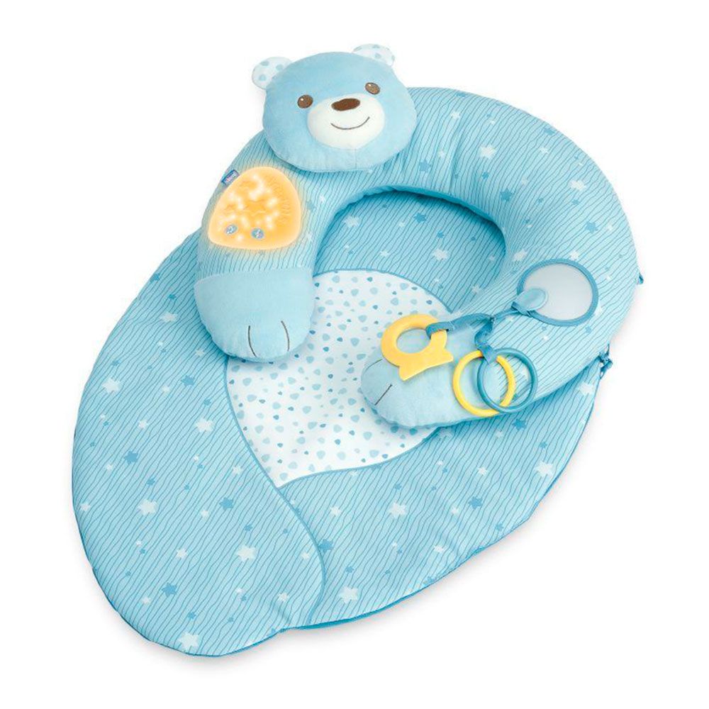 Игровой коврик Chicco Мое первое гнездышко голубой (09829.20) Игровой коврик Chicco Мое первое гнездышко голубой (09829.20)
