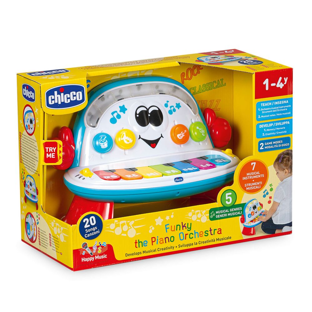 Музична іграшка Chicco Фортепіанний оркестр Funky (10111.00)