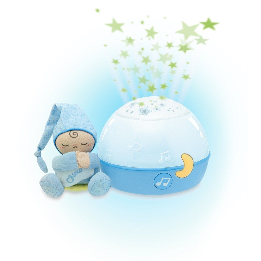 Музичний нічник-проектор Chicco Зірки (02427.20)