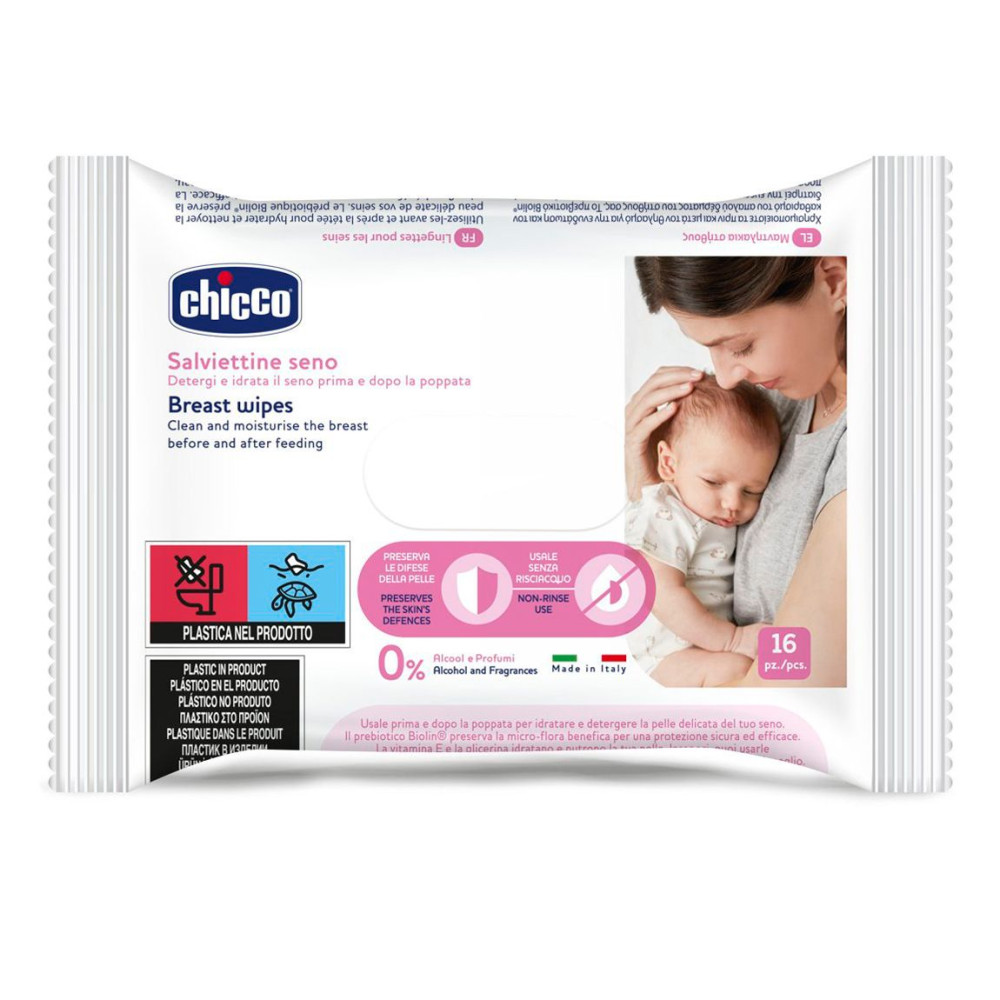 Серветки для грудей Chicco 16 шт. (09165.00)