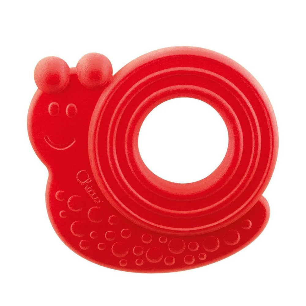 Прорезыватель для зубов Chicco Eco Улитка красный (10490.00.02)