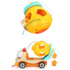 Деревянная игрушка Top Bright Машинка-сортер Бетономешалка с деревянными фигурками (120308)
