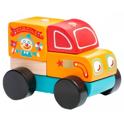Машинка Cubika путешествующий цирк LM-7 (13166)