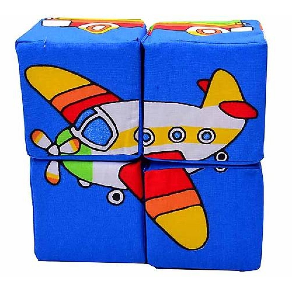 М'які кубики Розумна іграшка Техніка (126/2)