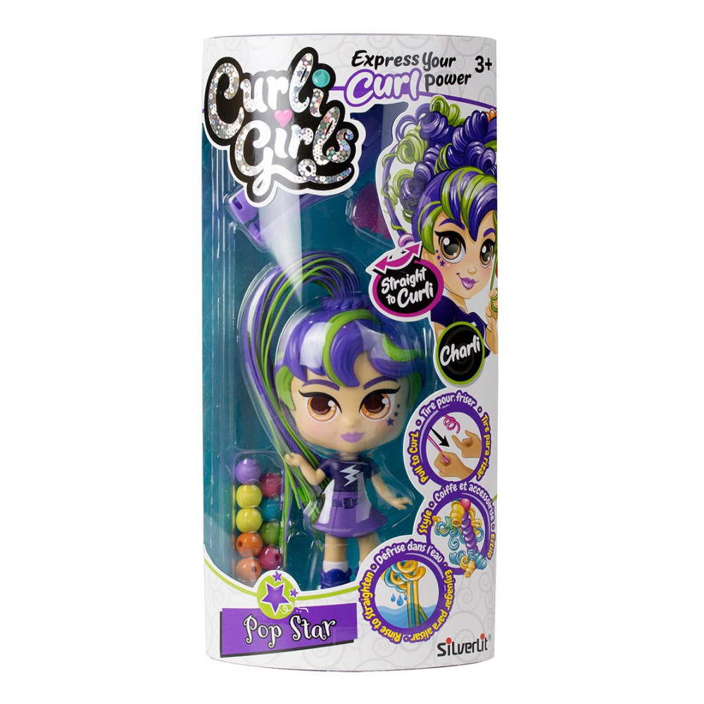 Игровой набор с куклой Curligirls Поп-звезда Чарли (82092)