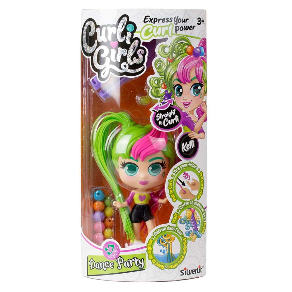 Игровой набор с куклой Curligirls Вечеринка Келли (82094) Игровой набор с куклой Curligirls Вечеринка Келли (82094)