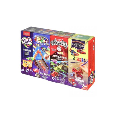 Набір для творчості Danko Toys 3 в 1 Tuning Car укр (48751)