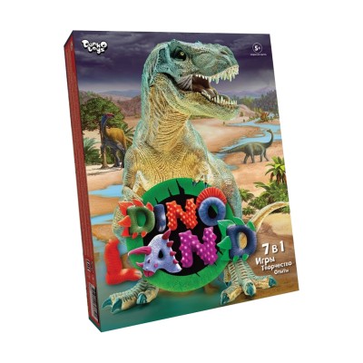 Набір для креативної творчості Danko Toys Dino Land рос (81489)