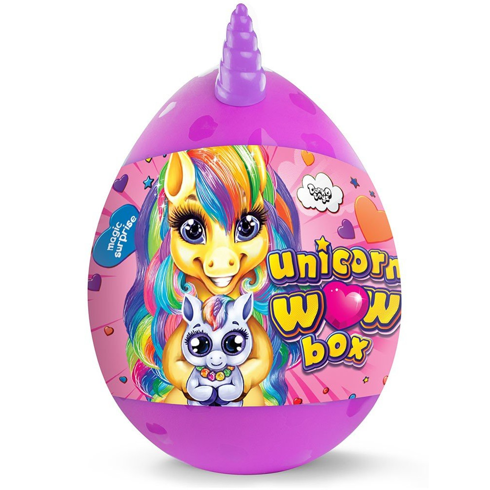 Набор креативного творчества Danko Toys "Unicorn WOW Box" 20 предметов (ДТ-ОО-09275)