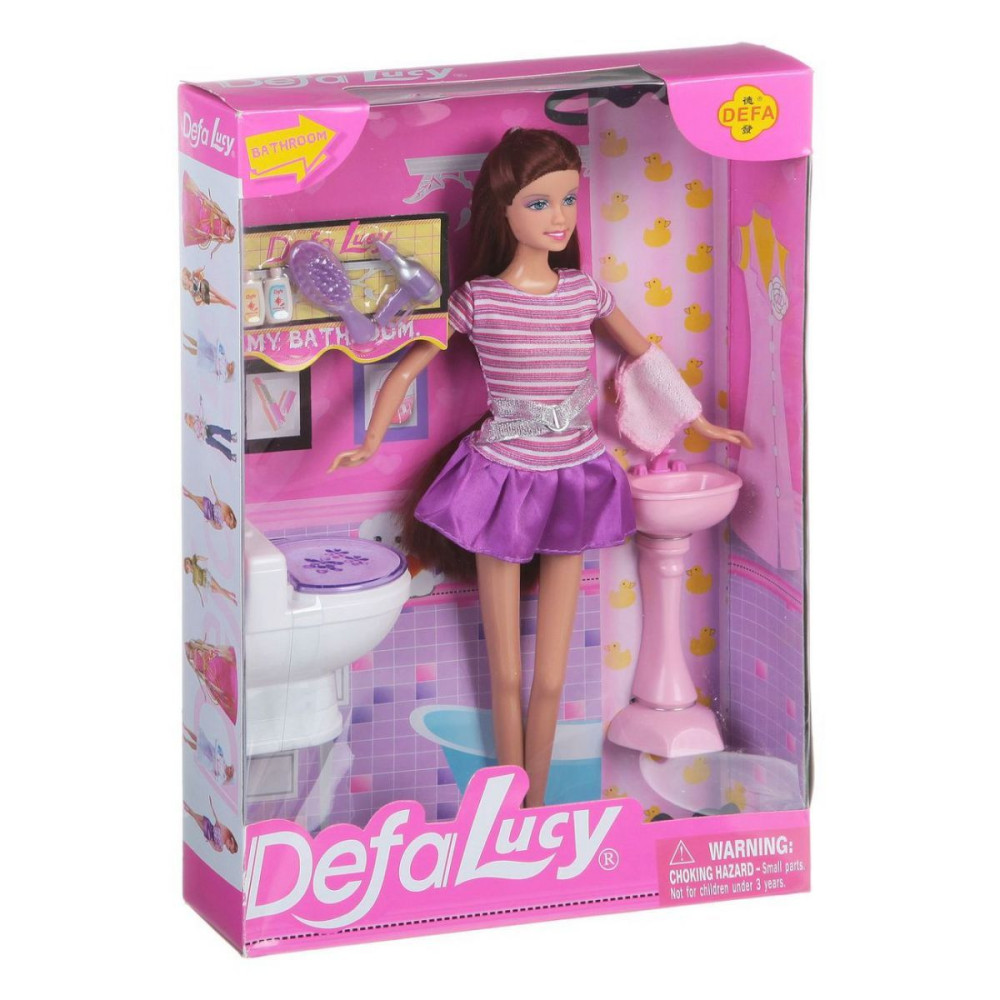 Игровой набор Defa Lucy ванная (8200)