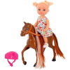 Игровой набор Defa Lucy дочка с лошадью (8390)