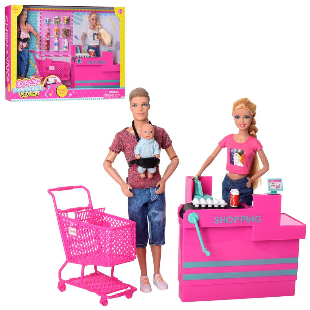 Игровой набор Defa семейный магазин (8351-BF)