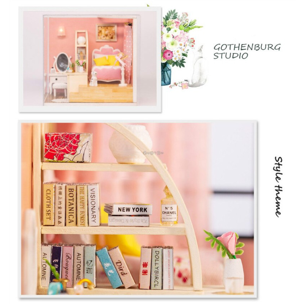 Набір для творчості Румбокс Diy House Happiness Fossa (M-012) Набір для творчості Румбокс Diy House Happiness Fossa (M-012)