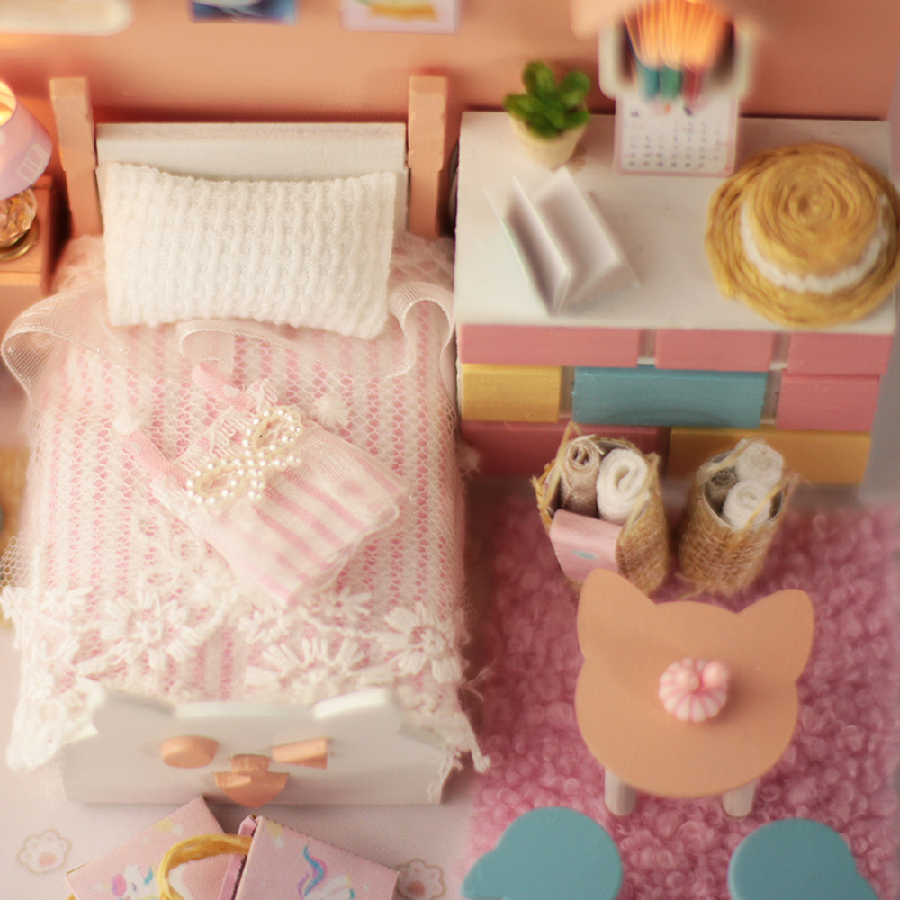 Набір для творчості Румбокс Diy House Mia's Cat House (P-002F) Набір для творчості Румбокс Diy House Mia's Cat House (P-002F)